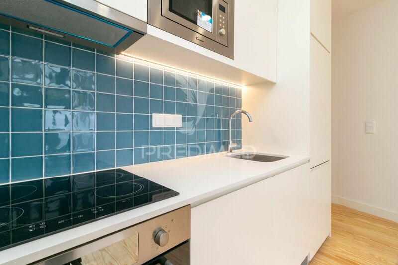 Apartment T1 neue Porto - kitchen, 1st floor, air conditioning, garden