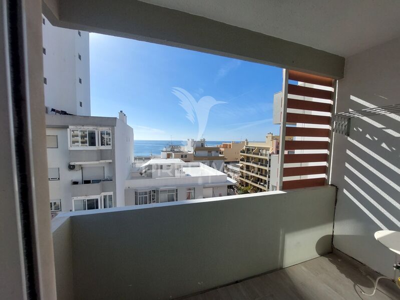 Apartment T0 Quarteira Loulé - kitchen, balcony, equipped