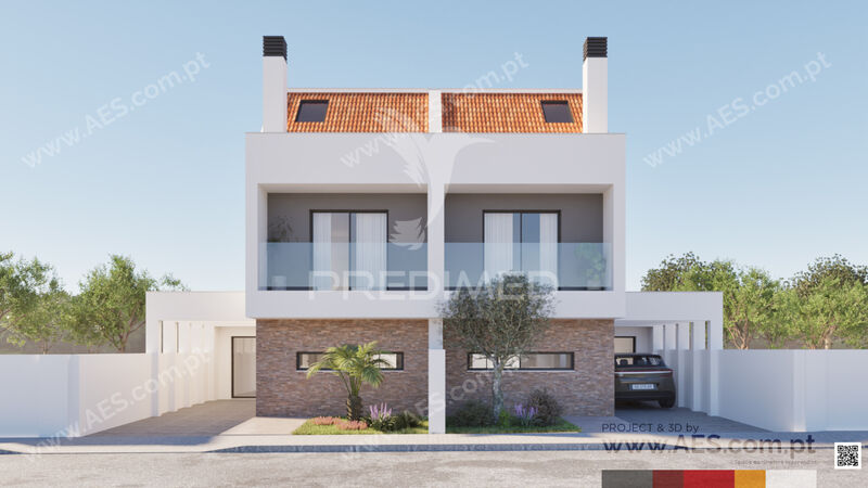 House Semidetached 2 bedrooms Amora Seixal - barbecue, swimming pool, attic