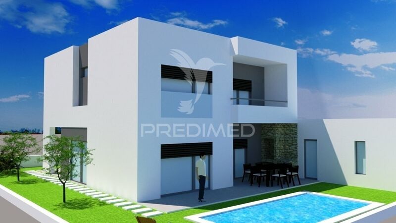 House Isolated under construction V3 Setúbal - double glazing, swimming pool, garden, balcony, equipped kitchen, parking lot, garage, solar panels
