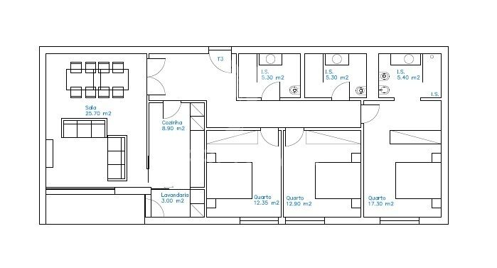 Apartment new 3 bedrooms Matosinhos - balcony, 1st floor, garage, great location