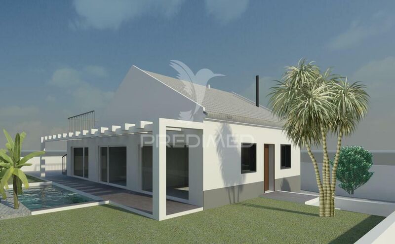 House V3 Modern Almada - garage, garden, terrace, swimming pool