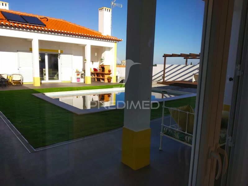 House Modern 5 bedrooms Salvador Serpa - barbecue, swimming pool, backyard, solar panels, fireplace, double glazing