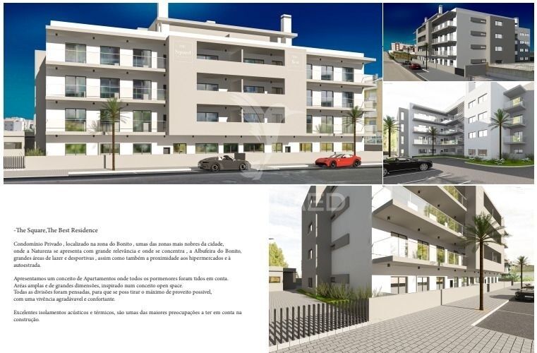 Apartamento Moderno em construção T3 Nossa Senhora de Fátima Entroncamento - bbq, condomínio privado, parqueamento, varanda, piscina, garagem, r/c, ar condicionado