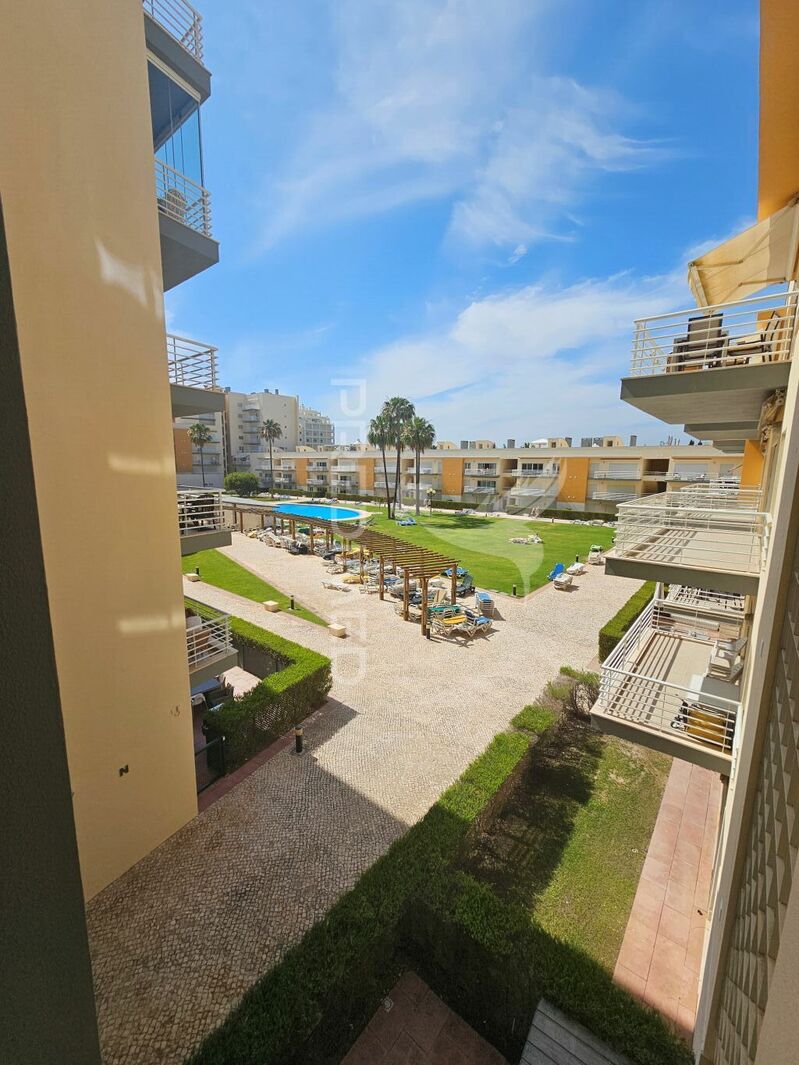 Apartment T3 Quarteira Loulé - balcony, condominium, swimming pool, gardens, air conditioning