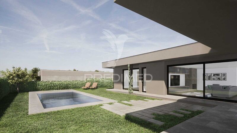 House V4 Single storey under construction Soutelo Vila Verde - tiled stove, swimming pool, garden