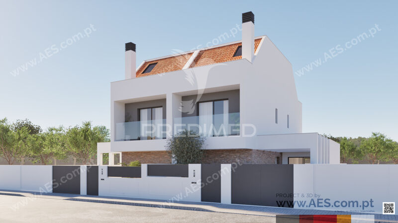 House V2 Semidetached Amora Seixal - attic, barbecue, swimming pool