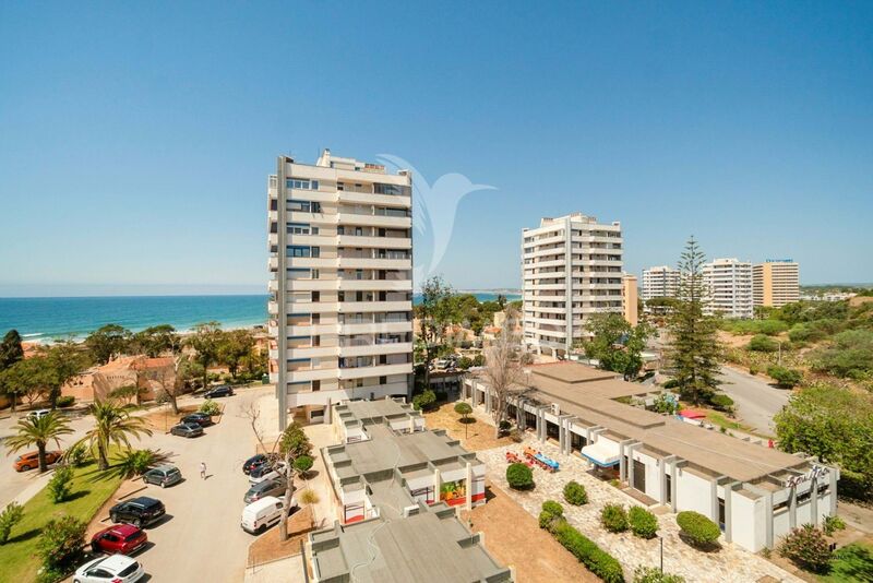 Apartment sea view T0 Alvor Portimão - swimming pool, sauna, balcony, furnished, 5th floor, sea view, turkish bath