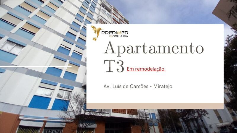 Apartamento Moderno bem localizado T3 Corroios Seixal - varanda, excelente localização, vidros duplos