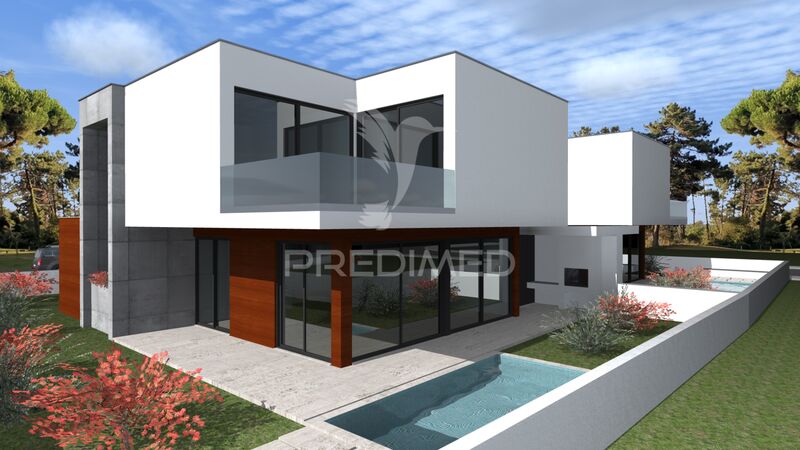 House V4 Isolated Quinta do Anjo Palmela - parking lot, garage, terraces, air conditioning, solar panels, swimming pool, balcony, heat insulation, playground, barbecue, balconies, equipped kitchen, terrace