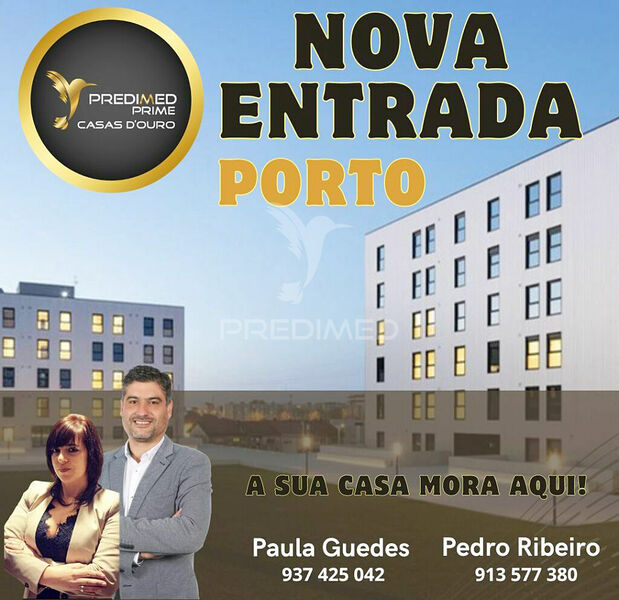 Apartamento T1 novo Paranhos Porto - terraço, lugar de garagem