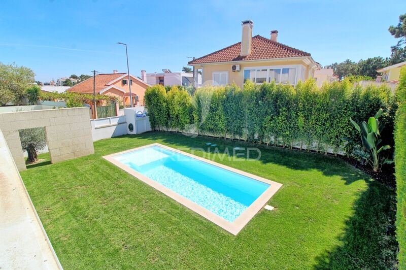 Home neues V5 Almada - alarm, garden, double glazing, swimming pool, air conditioning, heat insulation, garage, balcony, terrace, central heating, parking space, store room