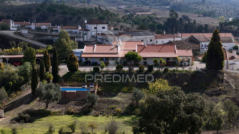 Moradia Térrea V3 Santa Clara-a-Velha Odemira - garagem, painéis solares, chão radiante, piscina, ar condicionado, salamandra