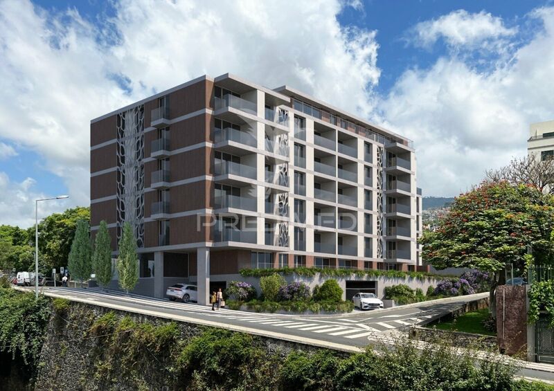апартаменты новые в центре T1 Santa Luzia Funchal - веранды, гаражное место, веранда, гараж, подсобное помещение