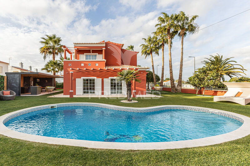 Moradia de luxo V4 Porches Lagoa (Algarve) - jardim, garagem, varandas, piscina, ar condicionado