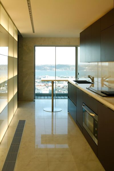 Apartment T4 Luxury Restelo São Francisco Xavier Lisboa - balcony, sauna, garage, swimming pool