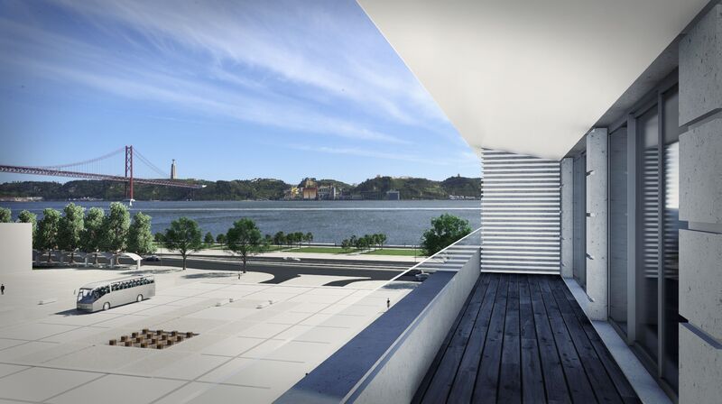 Apartment T3 Luxury Junqueira Santa Maria de Belém Lisboa - furnished, balconies, balcony, equipped, gardens