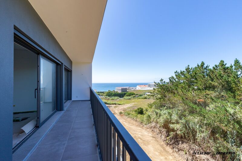 Apartment new sea view 3 bedrooms Ericeira Mafra - great view, terrace, balcony, gated community, solar panels, sea view, garden, garage, swimming pool, kitchen