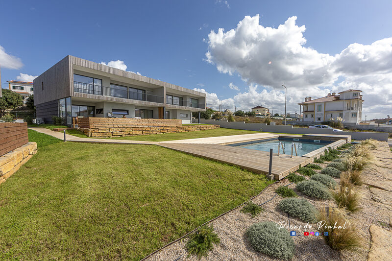 Apartment new 3 bedrooms Ericeira Mafra - sea view, garden, air conditioning, balcony, solar panels, terrace, gated community, swimming pool, parking lot, kitchen, store room