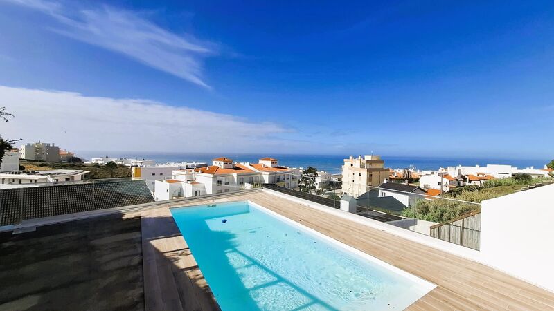 House V4 Ericeira Mafra - balcony, great view, equipped kitchen, sea view, swimming pool, attic