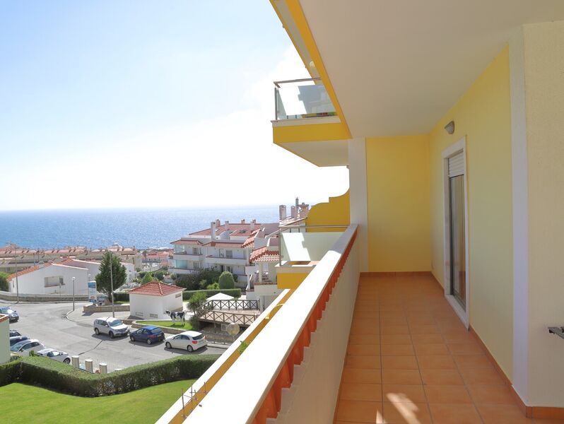 Apartment sea view T4 Ericeira Mafra - central heating, condominium, sea view, swimming pool, balcony, kitchen, garage, boiler, balconies, garden