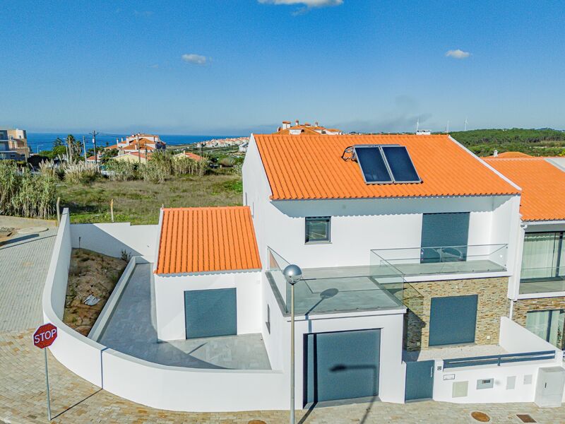 House V4 spacious Ericeira Mafra - air conditioning, equipped kitchen, sea view, garage, equipped, terrace