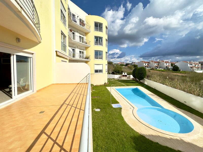 Apartment T2 Ericeira Mafra - kitchen, playground, garden, swimming pool, balcony, barbecue, gated community, air conditioning