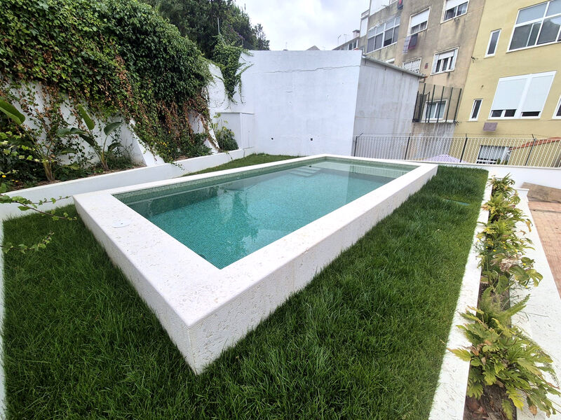 Apartment nuevo T2 Algés de Cima Oeiras - swimming pool, terrace, garden
