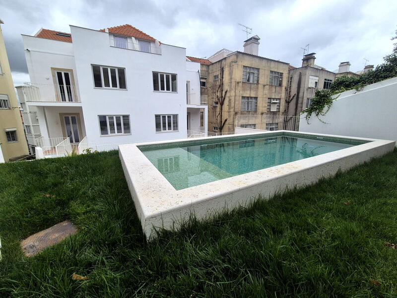 Apartment nieuw T3 Algés de Cima Oeiras - terrace, swimming pool, garden