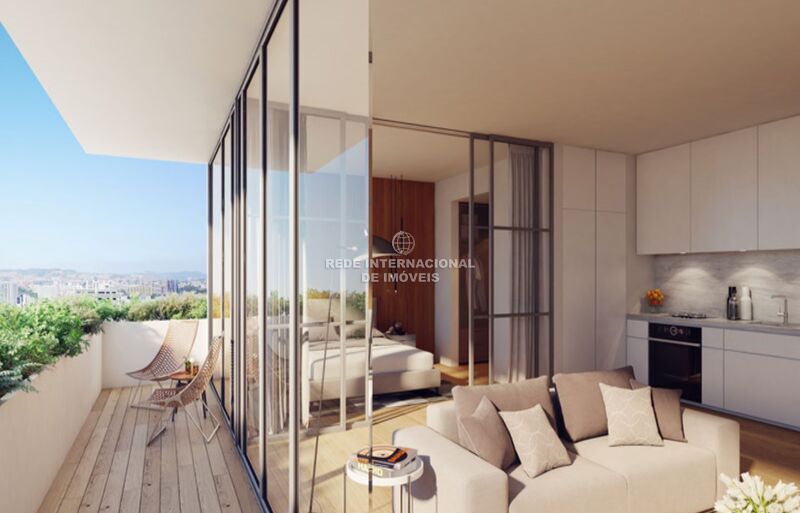 Apartment Luxury in the center T2 Amoreiras Campolide Lisboa - garden, balcony, furnished, terrace, balconies, equipped, swimming pool, store room