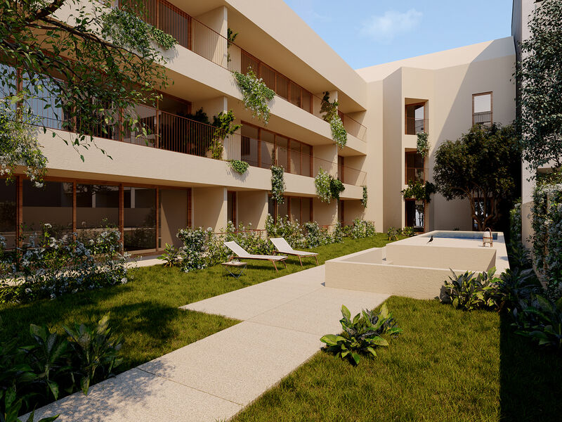 апартаменты Duplex T4 Matosinhos-Sul - мебелирован, терраса, бассейн, экипирован, сады