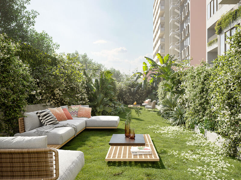 Apartamento no centro T3 Alvalade Lisboa - terraços, varandas, piscina, parqueamento