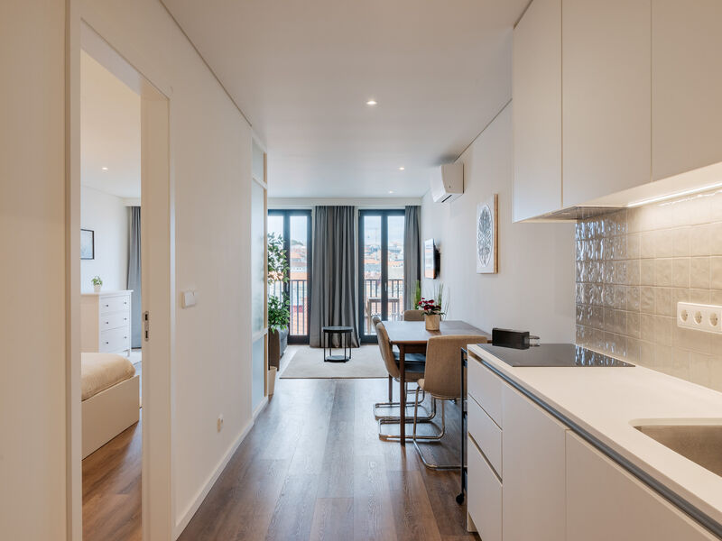 Apartment 2 bedrooms in the center Baixa  Sé Porto - terrace, double glazing, air conditioning