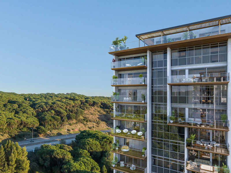Apartment Duplex T3 Miraflores Algés Oeiras - gardens, swimming pool, store room, playground, terrace, balcony, balconies, garden