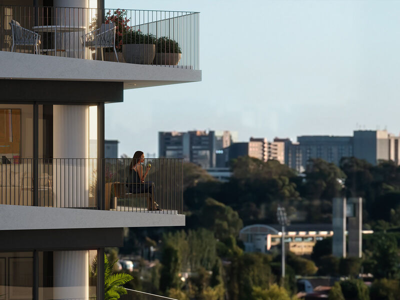 Apartment nuevo T2 Avenidas Novas Alvalade Lisboa - balcony, gardens, balconies, store room, swimming pool, garden