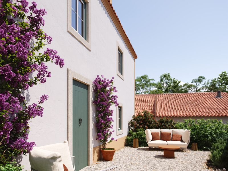 House 3 bedrooms Alta de Lisboa Lumiar - swimming pool, gardens, private condominium, balcony, terrace, balconies, garden, terraces