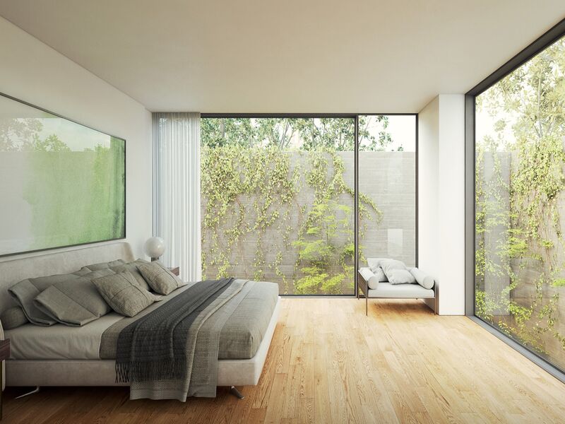 House 4 bedrooms Porto - balcony, air conditioning, garden, garage, balconies, gardens