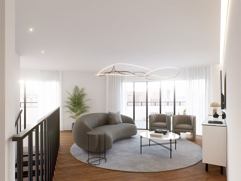 Apartment T2 Matosinhos-Sul - double glazing, parking space, terrace, garage, balcony, terraces, air conditioning, balconies