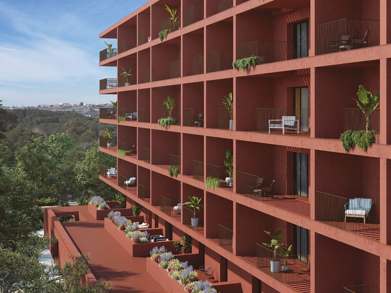 Apartment 2 bedrooms Parque da Paz Almada - balcony, balconies