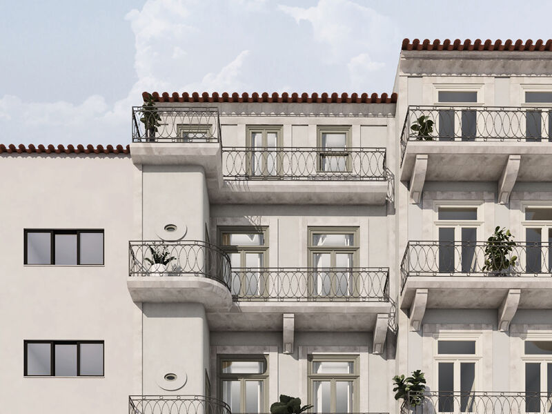 Apartment Renovated 1 bedrooms Baixa Cedofeita Porto - balcony