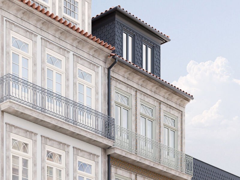 Apartment Renovated 2 bedrooms Baixa Cedofeita Porto - balcony