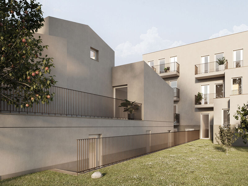 Apartment nouvel T2 Boavista Cedofeita Porto - garden
