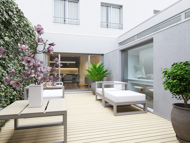 Apartment T2 Boavista Cedofeita Porto - terrace, balcony, garage, gardens