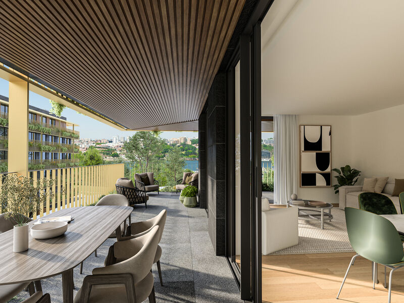 Apartamento T4 Canidelo Vila Nova de Gaia - jardins, terraço, garagem, varanda, piscina
