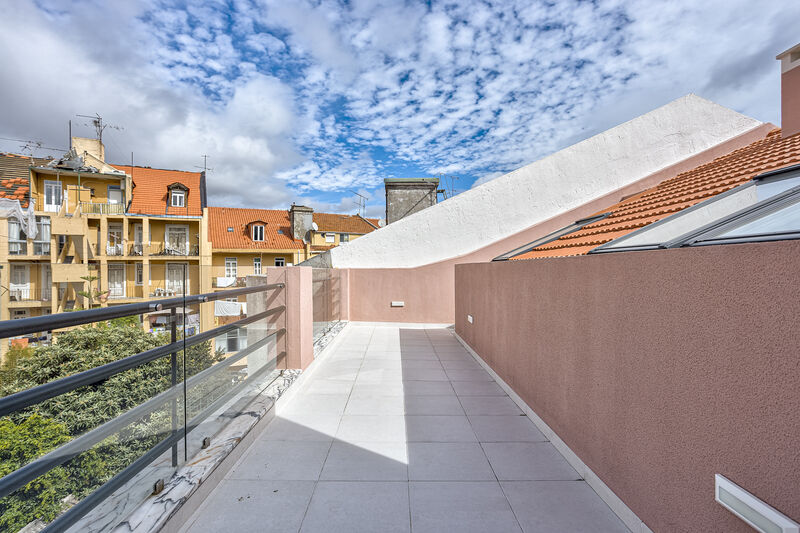 Apartment T2 Renovated Praça do Chile  São Jorge de Arroios Lisboa - terrace