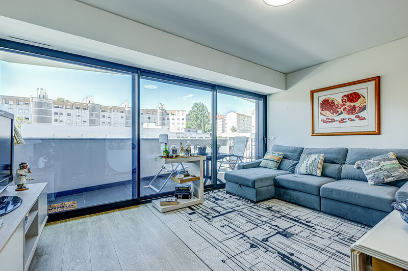 Apartment nouvel T1 Expo Olivais Lisboa - balcony, air conditioning, 1st floor