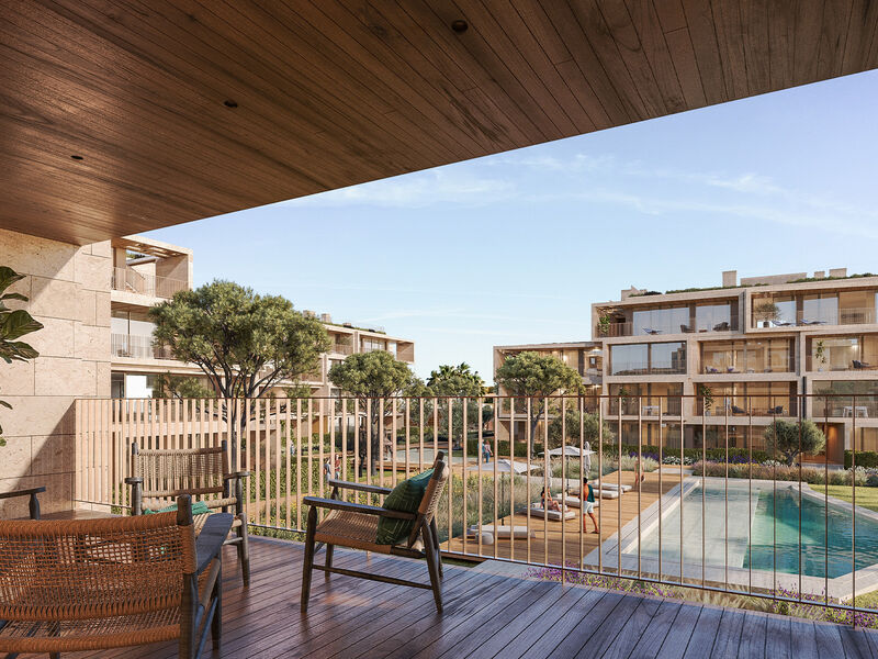 Apartment 3 bedrooms Vilamoura Quarteira Loulé - terrace, garden, gated community, equipped, tennis court, swimming pool, garage