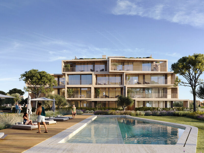 Apartment T1 Vilamoura Quarteira Loulé - gated community, swimming pool, equipped, tennis court, garden, terrace, garage