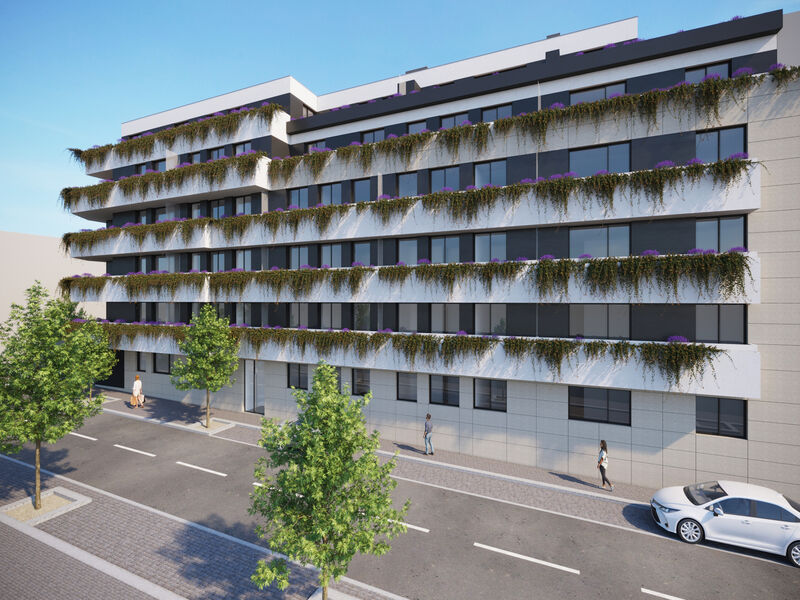 Apartment T1 in the center Matosinhos-Sul - balcony, balconies