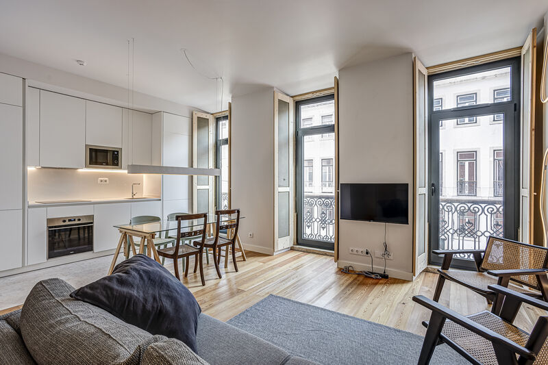 Apartamento T2 novo Alcântara Lisboa - jardim, arrecadação, varanda